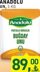 TARIM KREDİ ANADOLU UN 5 KG TARIM KREDİ ANADOLU UN 5 KG